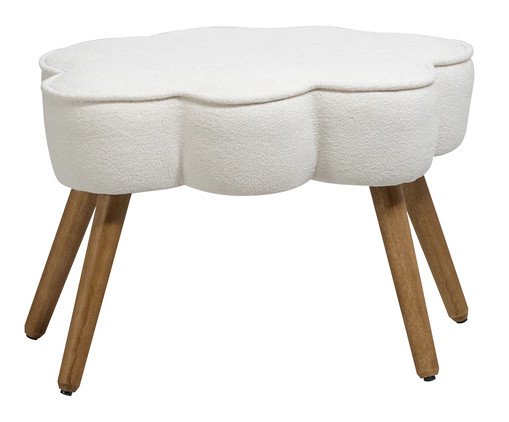 Puff Núvola Off-White Pés Palito, Off White | WestwingNow