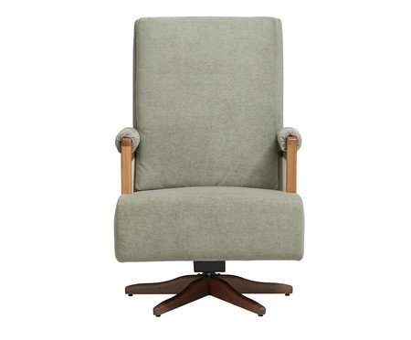 Poltrona Giratória Mila Verde | Westwing