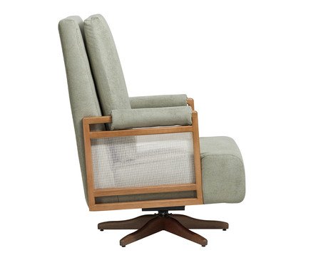 Poltrona Giratória Mila Verde | Westwing