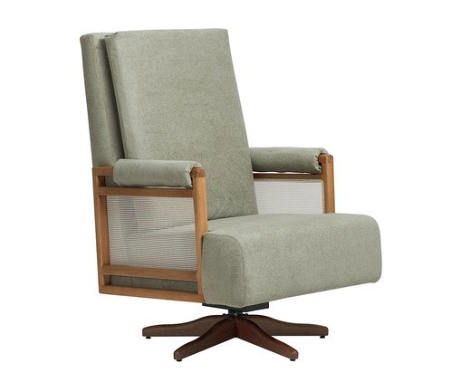 Poltrona Giratória Mila Verde, green | WestwingNow