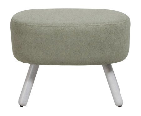 Puff Milka Verde Pés Brancos | Westwing