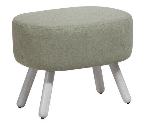 Puff Milka Verde Pés Brancos, green | WestwingNow