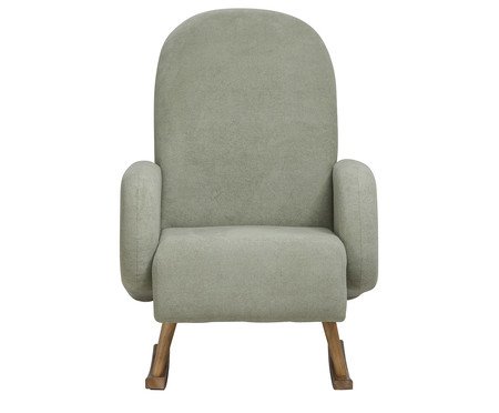 Poltrona Balanço Wave Bouclé Verde | Westwing