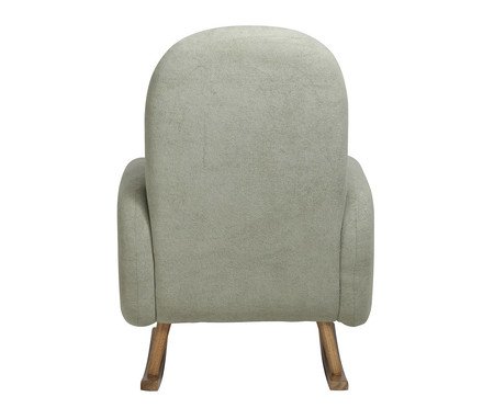 Poltrona Balanço Wave Bouclé Verde | Westwing