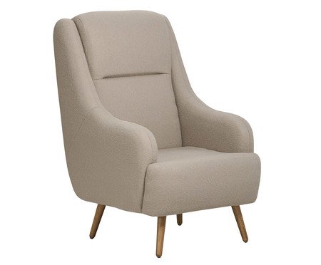 Poltrona Queen Marrom Claro I | Westwing