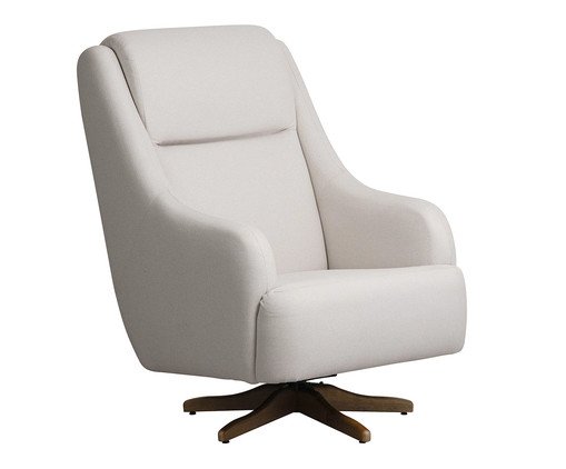 Poltrona Giratória Queen Bege, beige | WestwingNow