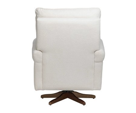 Poltrona Giratória Nina Off-White | Westwing