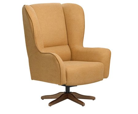 Poltrona Giratória Baby Lorena Mostarda | Westwing
