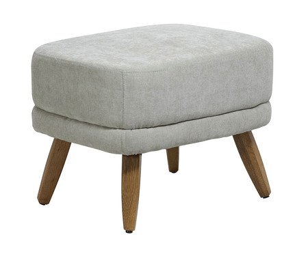 Puff Afeto Verde Claro Pés Manu | Westwing