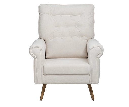 Poltrona Nina Off-White I, Off White | WestwingNow