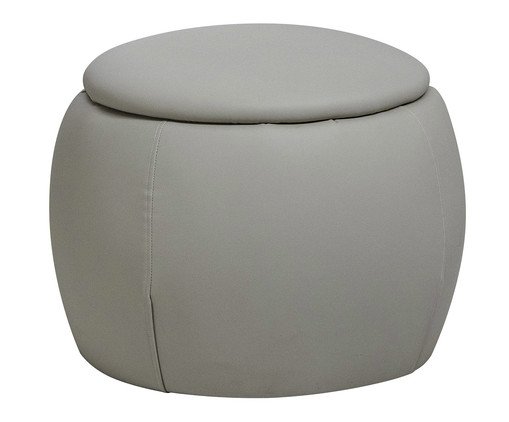 Puff Baúzinho Cinza, grey | WestwingNow