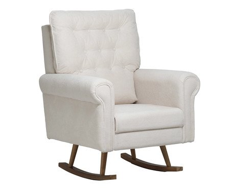 Poltrona Balanço Nina Off-White | Westwing