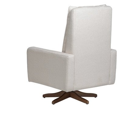 Poltrona Giratória Constance Off-White | Westwing