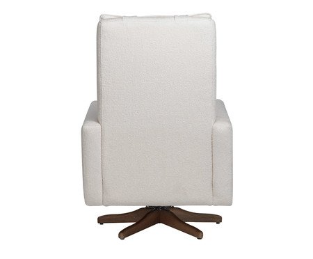 Poltrona Giratória Constance Off-White | Westwing