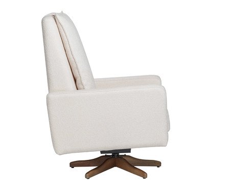 Poltrona Giratória Constance Off-White | Westwing