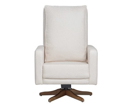 Poltrona Giratória Constance Off-White | Westwing