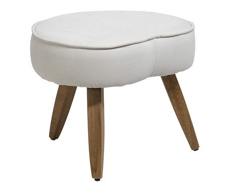 Puff Cuore Off-White Pés Manu | Westwing