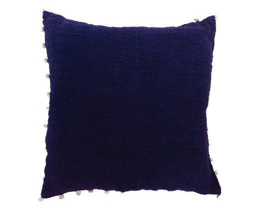Capa de Almofada Conchas Jarin Azul Escuro, blue | WestwingNow
