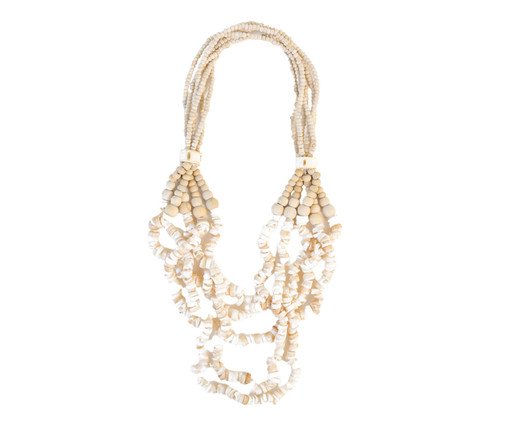 Colar Decorativo Conchas Clay, white | WestwingNow