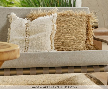 Capa de Almofada Conchas Pierce Areia | Westwing