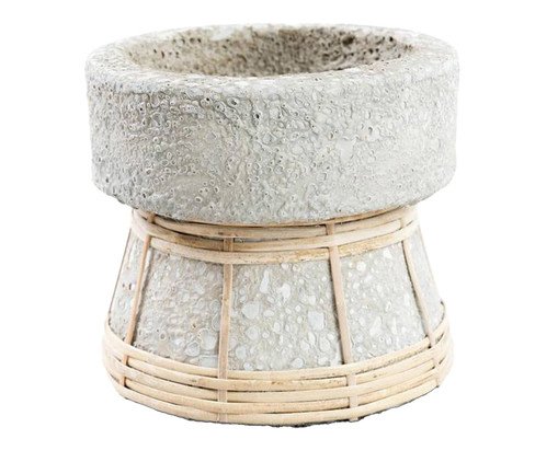 Castiçal Terracota Kodi I, grey | WestwingNow