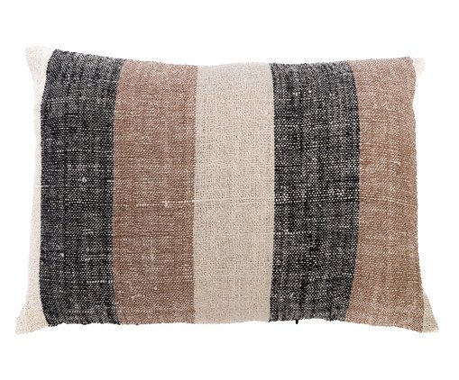 Capa de Almofada Tricolors Braden, black | WestwingNow