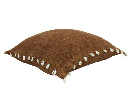 Capa de Almofada Conchas Jarin Chocolate | Westwing