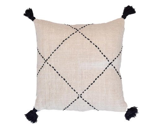 Capa de Almofada Linhas Pesponto Maris, Natural | WestwingNow