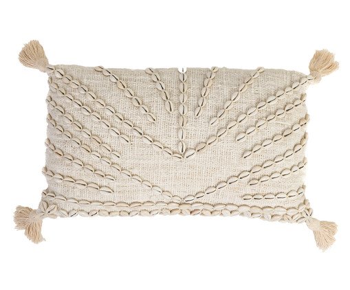 Capa de Almofada Conchas Taiti, Natural | WestwingNow