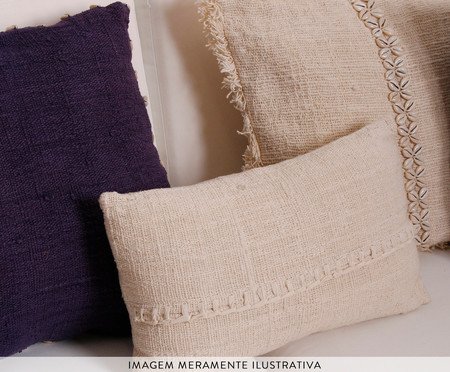 Capa de Almofada em Linho Maris Natural | Westwing