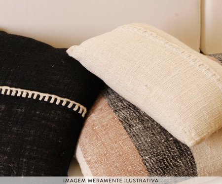 Capa de Almofada em Linho Maris Natural | Westwing