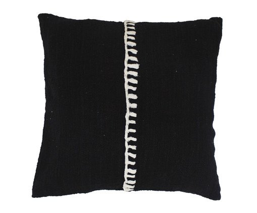 Capa de Almofada Linho Maris Preta, black | WestwingNow