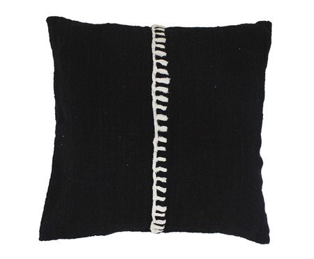 Capa de Almofada Linho Maris Preta | Westwing