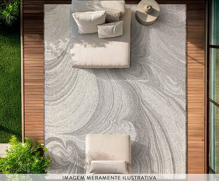 Tapete Tecido Dali Silver Pen Cinza | Westwing