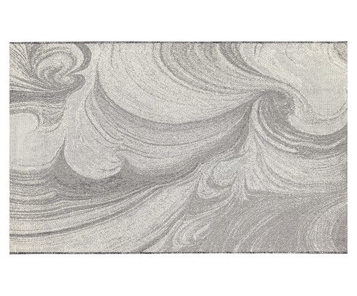Tapete Tecido Dali Silver Pen Cinza, grey | WestwingNow