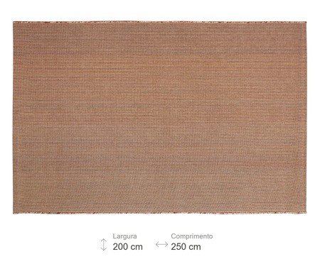 Tapete Tecido Elementos Aroeira Bege | Westwing