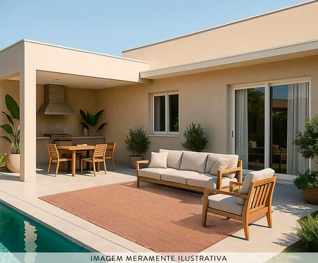 Tapete Tecido Elementos Aroeira Bege | Westwing