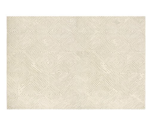 Tapete Tecido Movimentos Diagonais Snow Bege, beige | WestwingNow