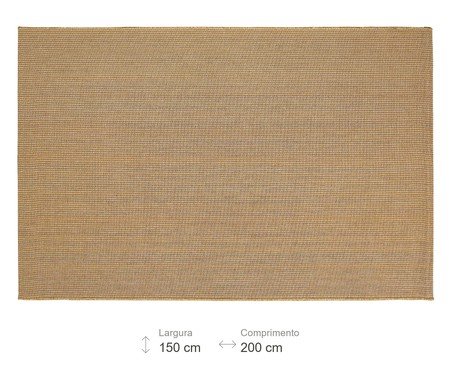 Tapete Tecido Elementos Jatoba Bege | Westwing