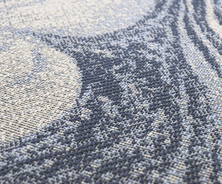 Tapete Tecido Dali Blue Pen Azul | Westwing