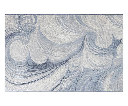 Tapete Tecido Dali Blue Pen Azul, blue | WestwingNow