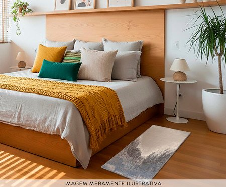 Passadeira Tecido Herat New Velutti Bege | Westwing