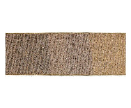 Passadeira Tecido Elementos Aerion Bege | Westwing