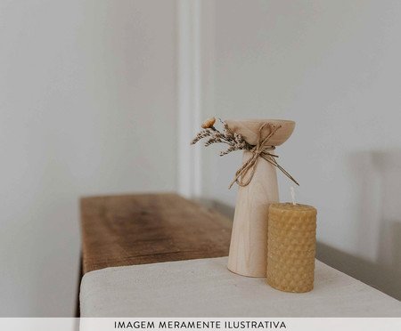 Conjunto de Vela e Castiçal Font | Westwing