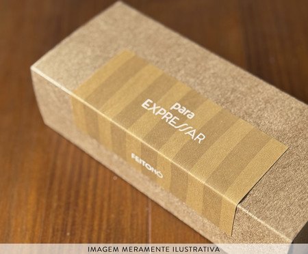 Conjunto de Vela e Castiçal Cone | Westwing