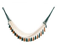Rede com Tassel Jerí - Branca e Verde | WestwingNow