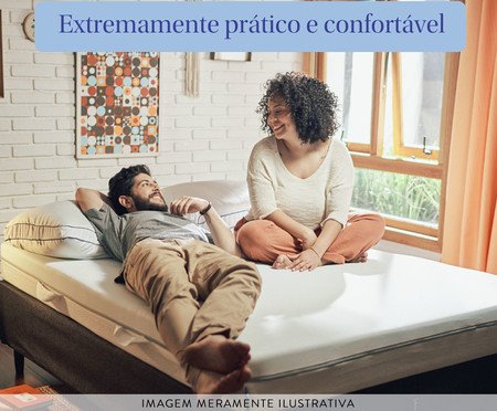 Colchão Emma Duo Branco | Westwing