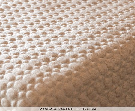 Manta Matelassê Colmeia Papiro Pérola | Westwing