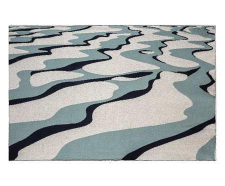 Manta Lençois Maranhenses Pérola Canton Marinho | Westwing