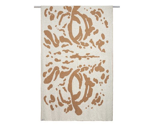 Manta Jaguatirica Pérola Caramelo, multicolor | WestwingNow